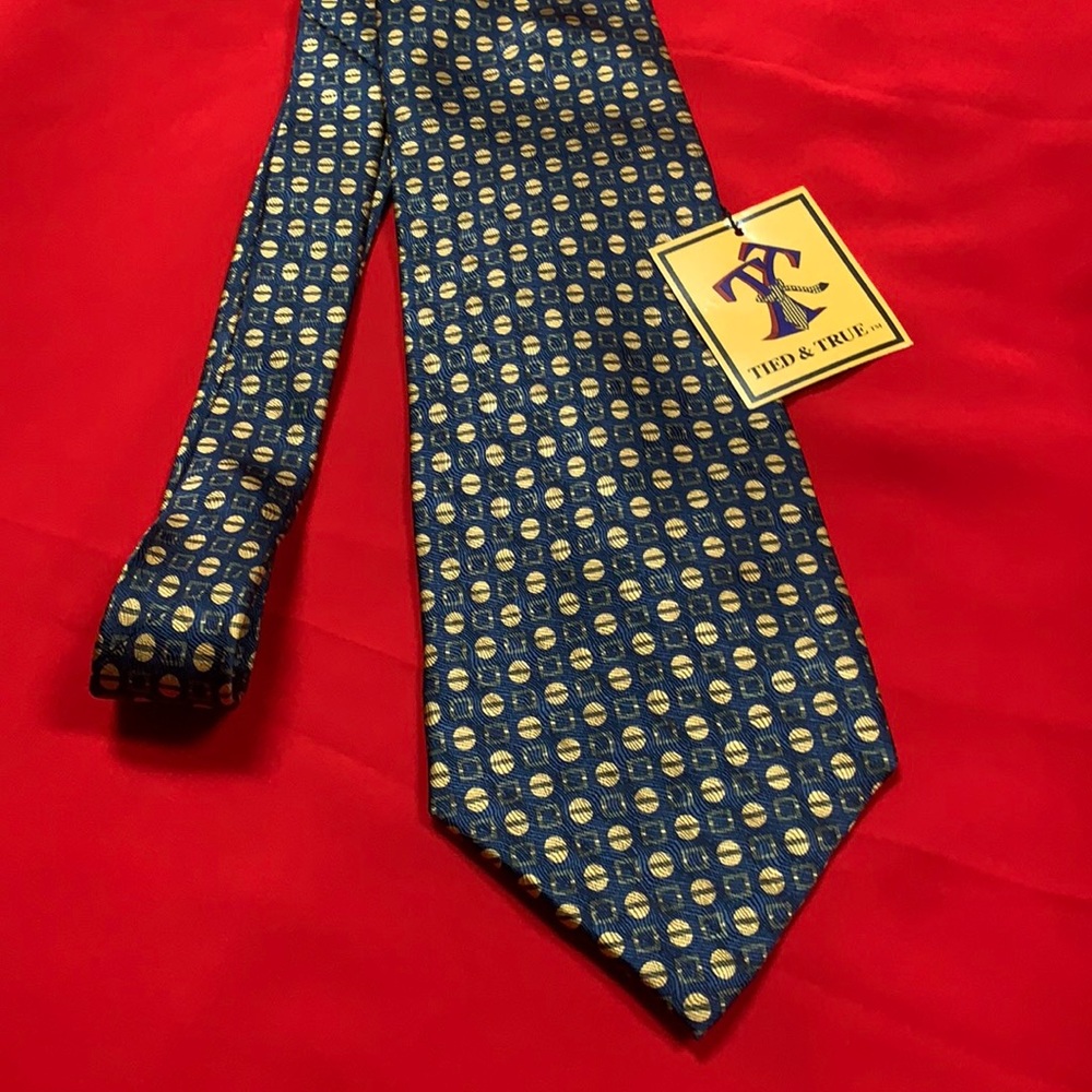 Tied & True silk tie. NWT!!